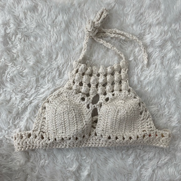 Alix Pinho Crochet Halter (RARE FIND!) - Picture 3 of 8